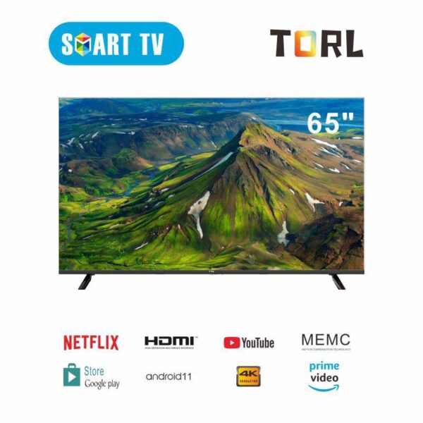 TELEVISEUR TORL 65" SMART ANDROID 4K