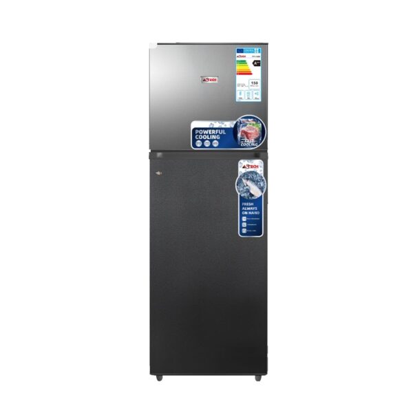 REFRIGÉRATEUR ASTECH 2 PORTES GRIS FP150K/S