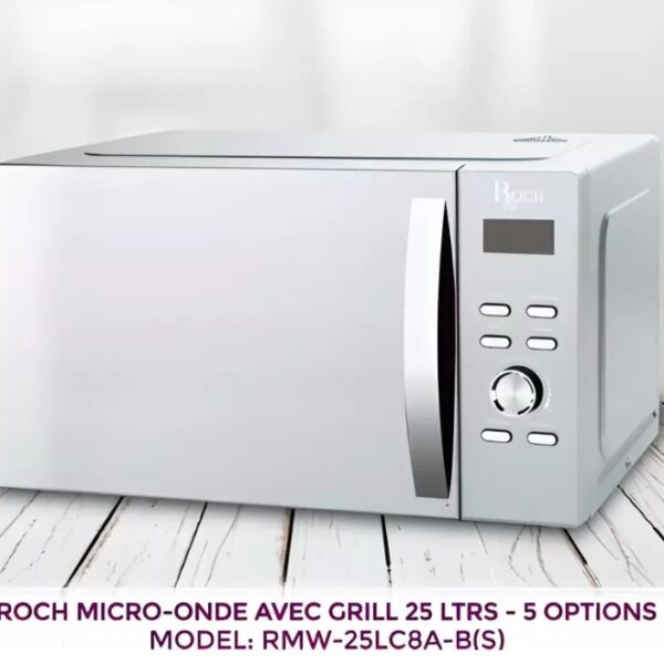 MICRO ONDE ROCH 25LITRES GRIS RMW25LC8ABS
