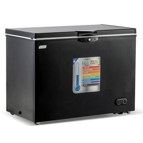 CONGELATEUR SMART TECHNOLOGY HORIZONTAL
400LITRES NOIR STCC387B