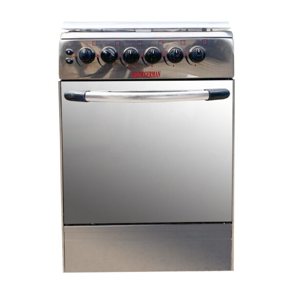 CUISINIERE SELIM GERMAA 4FEUX 60X60 A GAZ
GRIS 2017/164